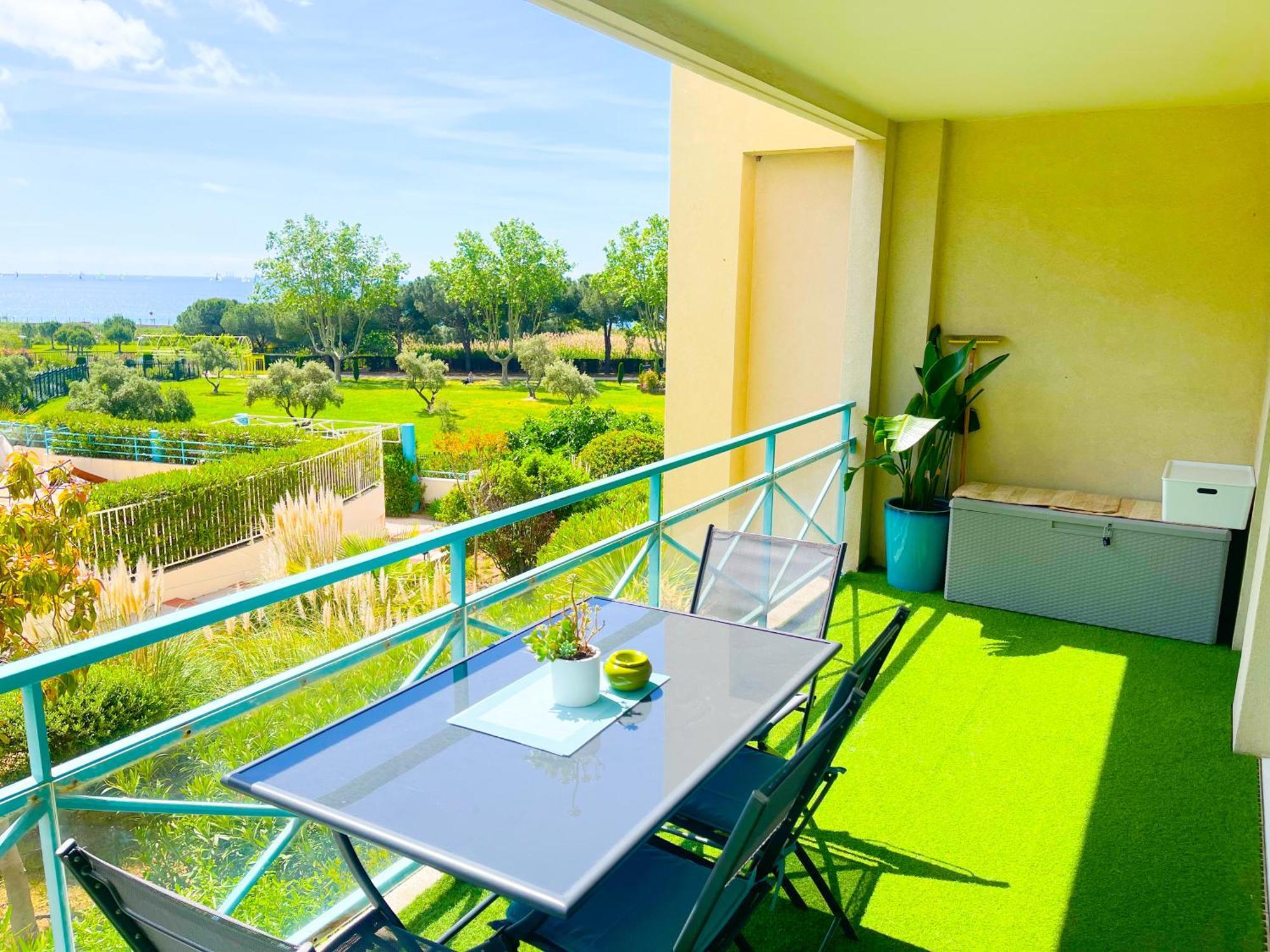 1 Bedroom Sea View, Swimming Pool, Beach On Foot, Parking Антиб Экстерьер фото